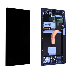 Écran Samsung Galaxy S22 Ultra (S908B) Graphite + Châssis Origine