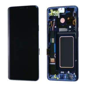 Écran Samsung Galaxy S9+ (G965F) Bleu Corail + Châssis Origine
