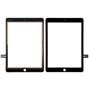 Vitre tactile iPad 2018 9.7" (6e Gen) Noir Origine