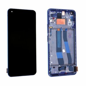 Écran Xiaomi 11 Lite 5G NE / Mi 11 Lite 4G / 5G 2021 Bleu + Châssis Reconditionné (PIEC)