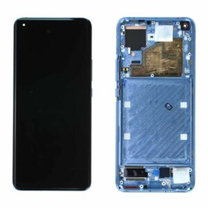Écran Xiaomi Mi 11 5G (2021) Bleu + Châssis Origine