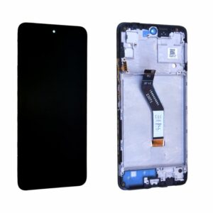 Écran Xiaomi Poco M4 Pro 5G / Redmi Note 11S 5G / Note 11T 5G 2021 Noir + Châssis Reconditionné (PIEC)