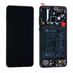 Écran Huawei P20 Pro Noir + Châssis / Batterie Origine