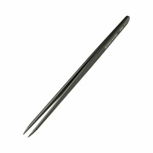 Pince Brucelle de Precision acier inoxydable ESD Mechanic KS-11 Noir