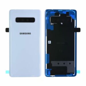 Vitre arrière Samsung Galaxy S10+ (G975F) Blanc Céramique Origine