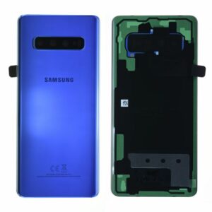 Vitre arrière Samsung Galaxy S10+ (G975F) Bleu Origine
