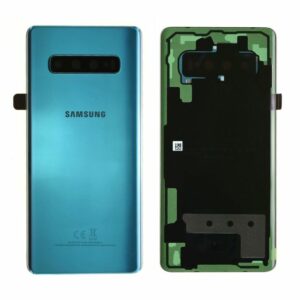 Vitre arrière Samsung Galaxy S10+ (G975F) Vert Prisme Origine