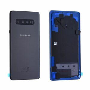 Vitre Arrière Samsung Galaxy s10+ (G975F) Noir Céramique Origine